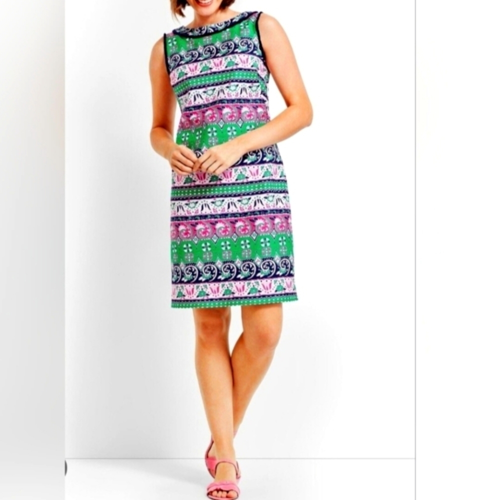 Talbots Petite Navy Dress..SIZE:12